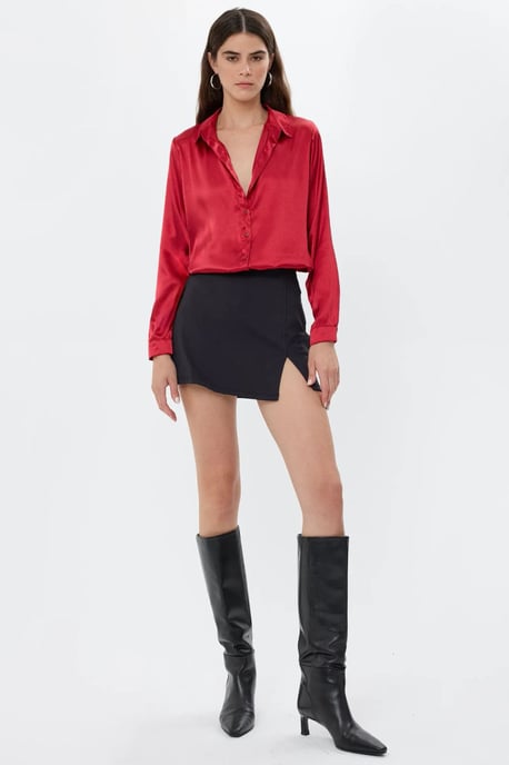 Satin Klassiek Shirt - Image 3
