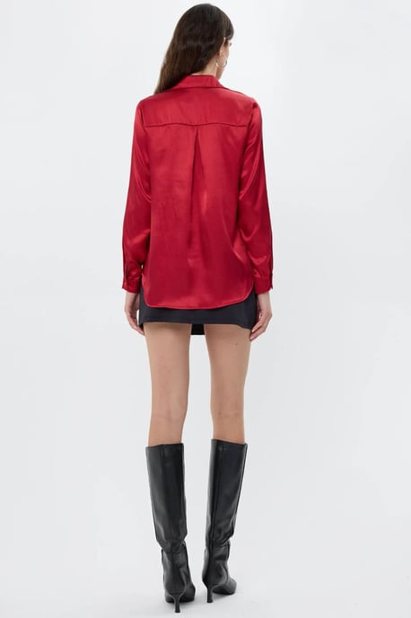 Satin Klassiek Shirt - Image 6