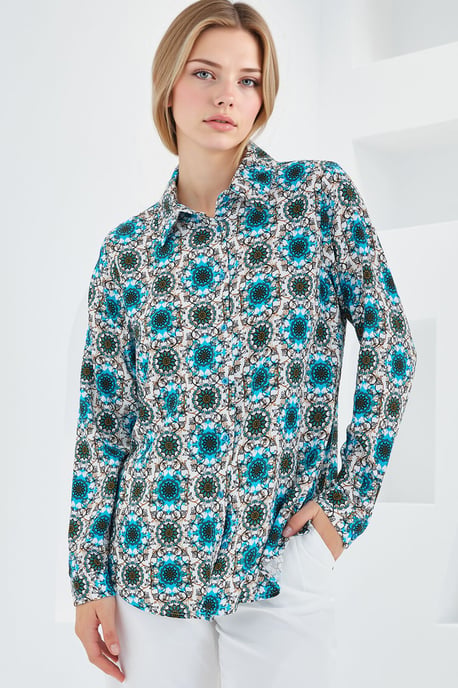 Gestreepte Lange Mouwen Shirt - Image 3
