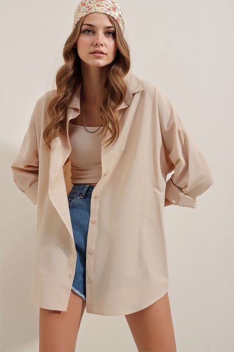 Oversized Poplin 2-Pack Shirt - Image 1