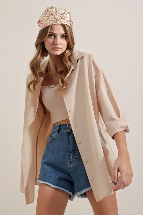 Oversized Poplin 2-Pack Shirt - Image 4