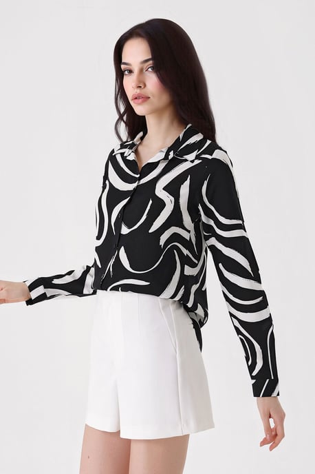 Gestreepte Lange Mouwen Shirt - Image 3