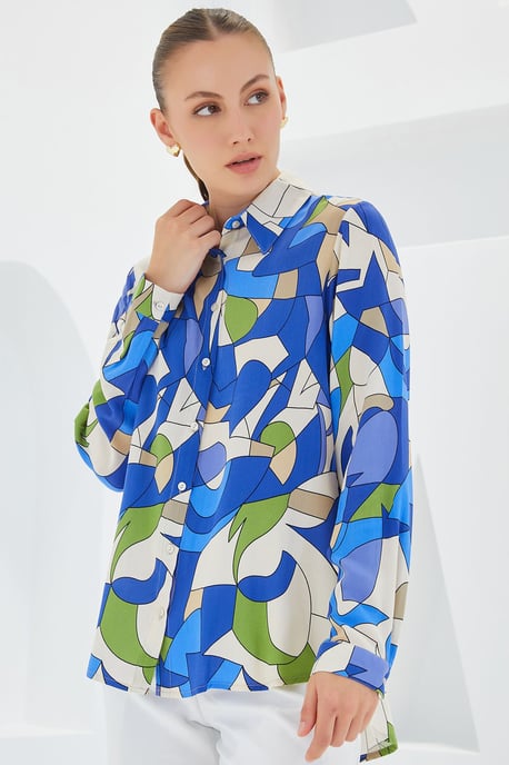 Gestreepte Lange Mouwen Shirt - Image 2