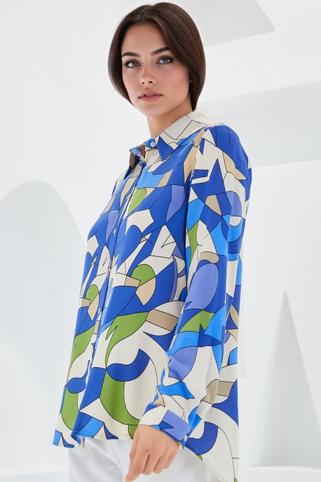 Gestreepte Lange Mouwen Shirt - Image 3