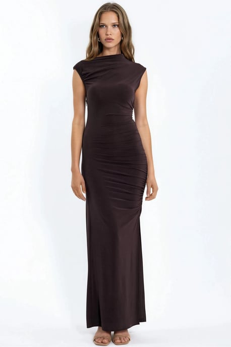 Sandy Maxi Jurk met Splitdetails - Image 1