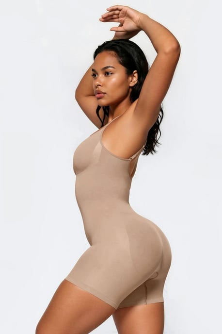 Premium Naadloze Extra Stevige Bodysuit Shapewear tot de Bovenbenen - Image 3