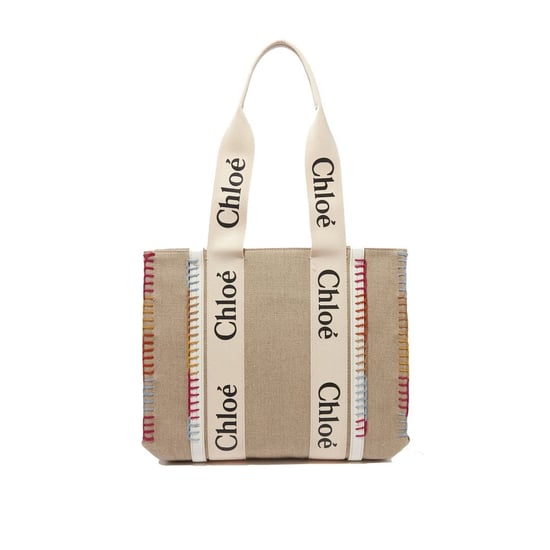 Chloé Woody Medium Tote Tas - Image 1