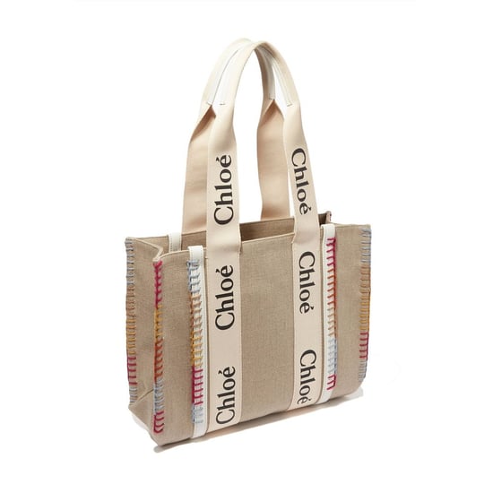 Chloé Woody Medium Tote Tas - Image 2