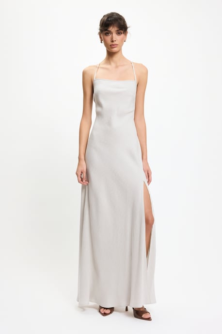 BENU Witte rugloze jurk - Image 1