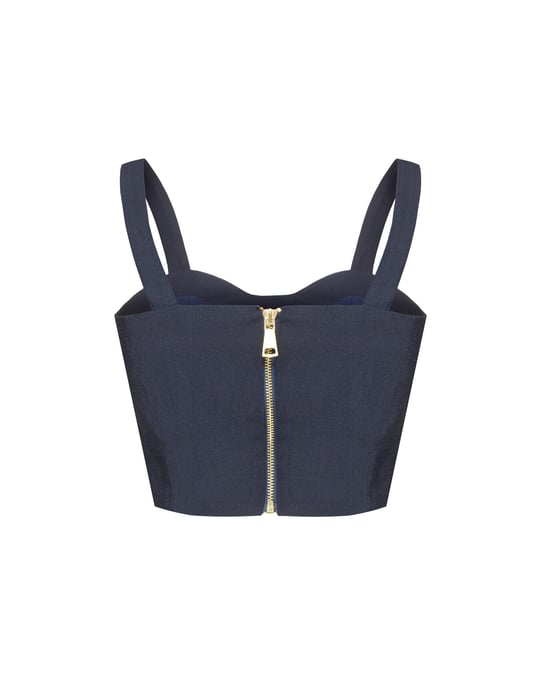 BENU marineblauwe dames top - Image 4