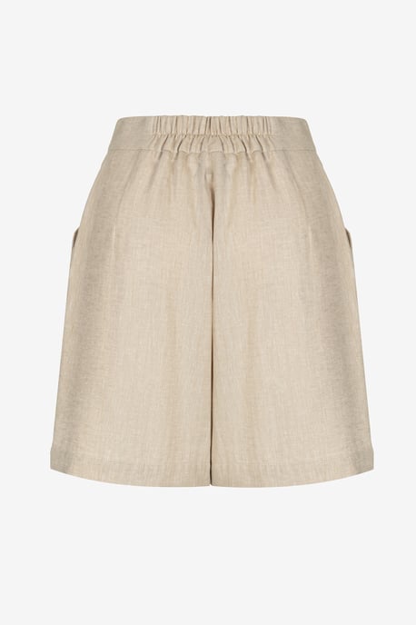 BENU Beige linnen shorts - Image 5