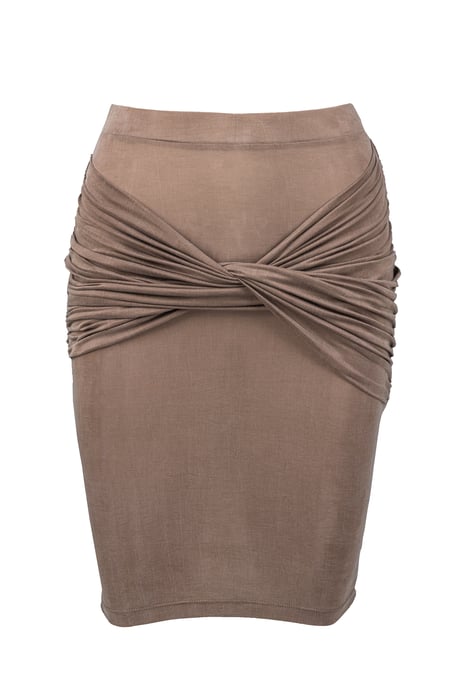 BENU mokka cupro dames rok - Image 5