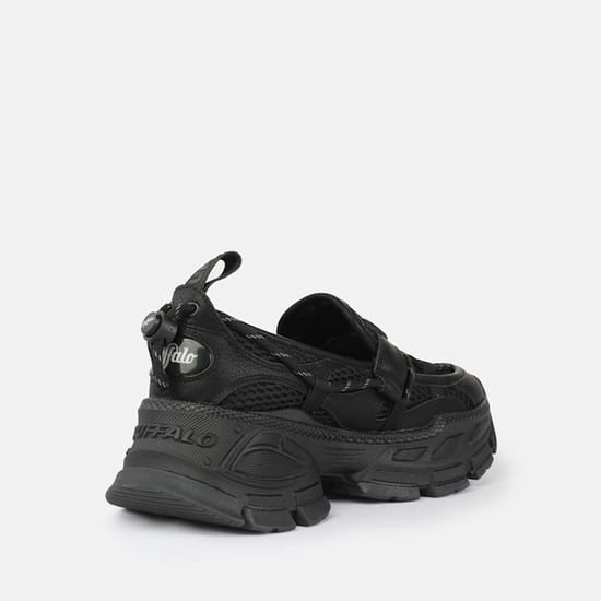 Buffalo Loafer TEC Dames Zwarte Instappers - Image 2