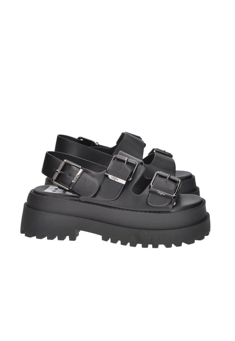 Buffalo Pluto Ari Dames Zwarte Sandalen - Image 2
