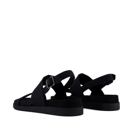 TOMS Marin Slingback Canvas Dames Zwarte Sandalen - Image 3