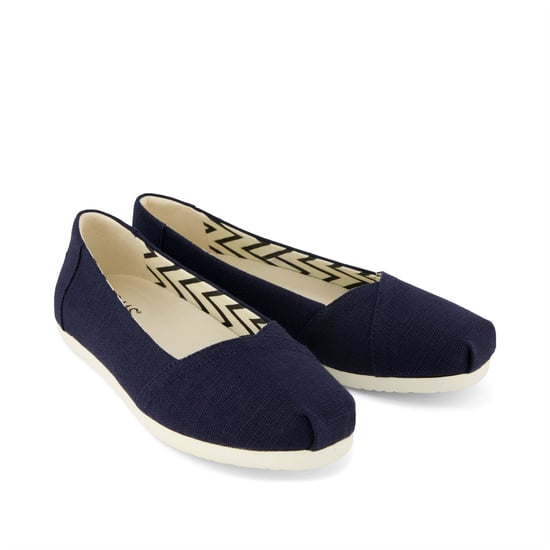 TOMS Alpargata Ballet Canvas Dames Marineblauwe Espadrilles - Image 1