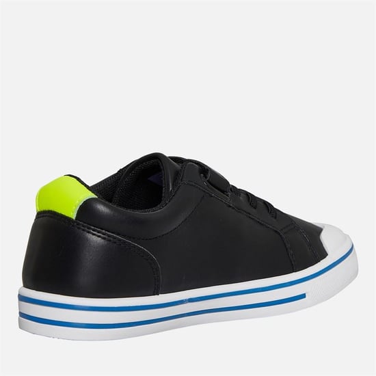 Penguin Junior Regenboog Zwart/Veilig Geel Sneakers - Image 2