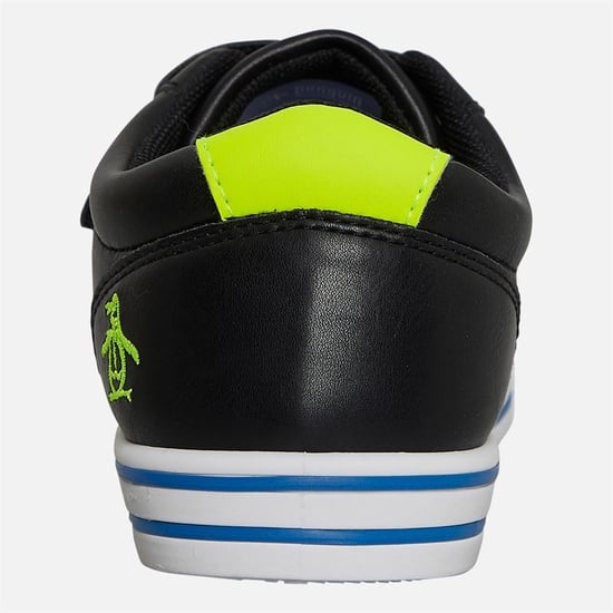 Penguin Junior Regenboog Zwart/Veilig Geel Sneakers - Image 4