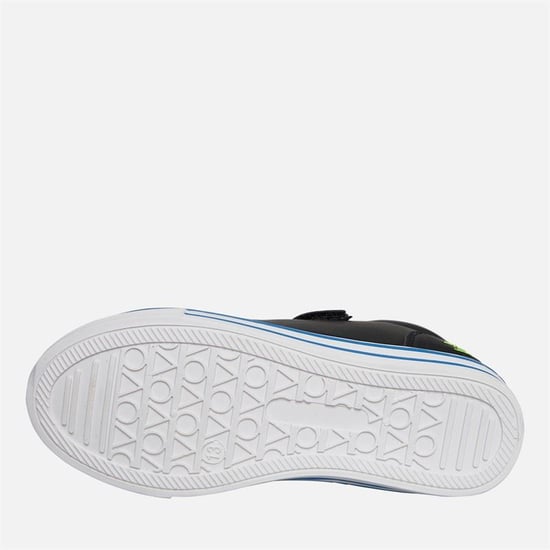 Penguin Junior Regenboog Zwart/Veilig Geel Sneakers - Image 5