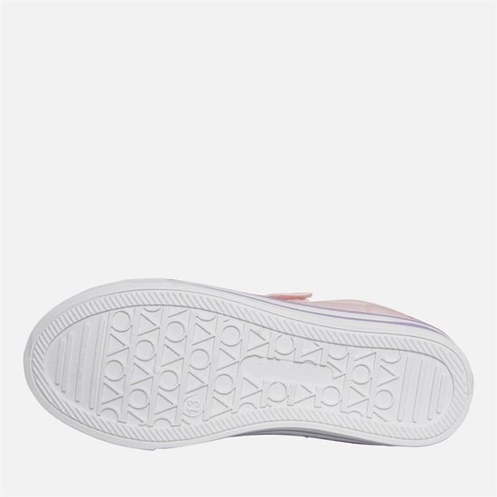 Penguin Junior Regenboog Meisjes' Roze Sneakers - Image 5