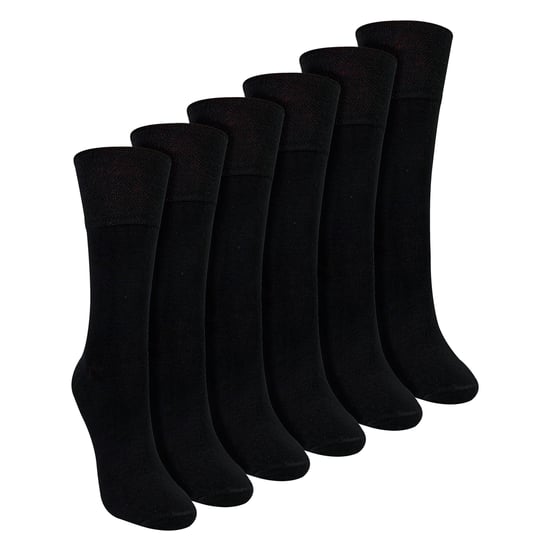 6-Pack Dames Bamboe Niet-Elastische Sokken Zacht Ademend Dagelijks Comfort - Image 1