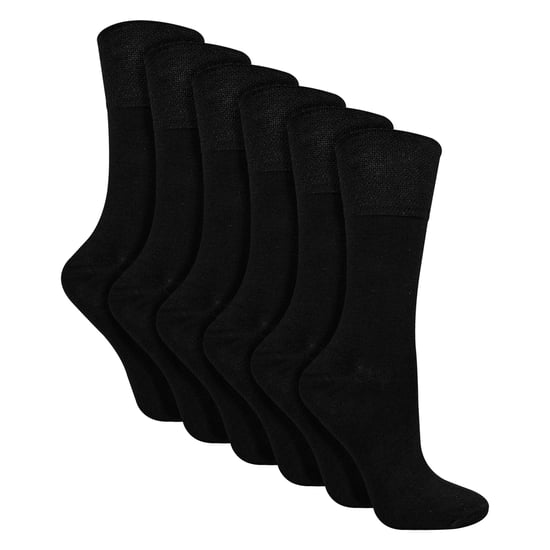 6-Pack Dames Bamboe Niet-Elastische Sokken Zacht Ademend Dagelijks Comfort - Image 3