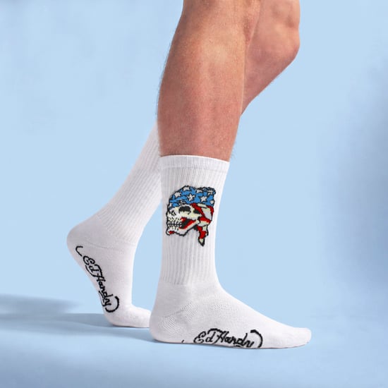 5-pack Heren Crew Sokken met Skull Patroon Zachte Ademend Casual Sokken - Image 3