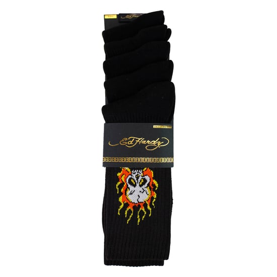 5-pack Heren Crew Sokken met Doodskoppatroon Zachte Ademende Casual Sokken - Image 2