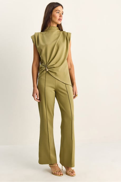 Hooggewogen Flared Leg Co-ord Set - Image 1