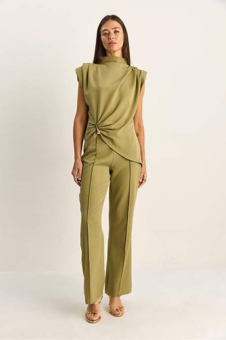 Hooggewogen Flared Leg Co-ord Set - Image 3