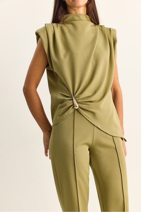 Hooggewogen Flared Leg Co-ord Set - Image 6