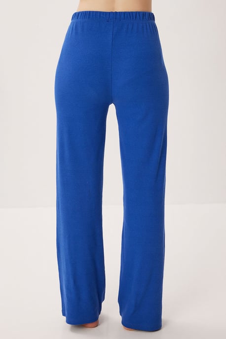 V-hals Geribbeld Gebreid Pyjama Set - Image 6