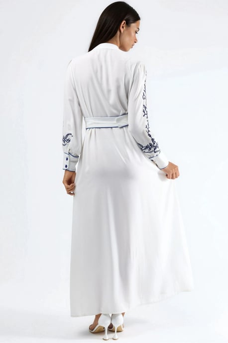 Bloemen Midikleding met Ceintuur - Image 3