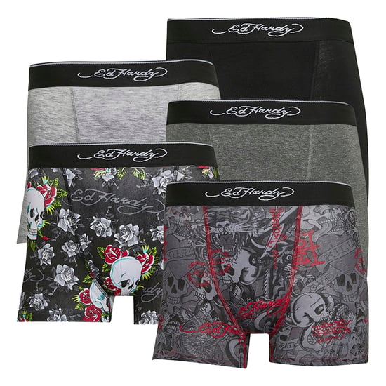 5-Pack Heren Katoenen Stretch Boxers met Elastische Tailleband Ondergoed - Image 1