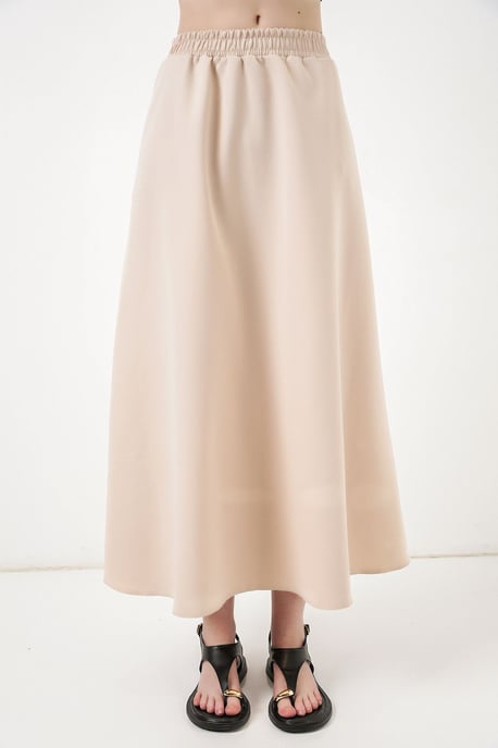 Hoge Taille A-Lijn Maxi Rok - Image 2