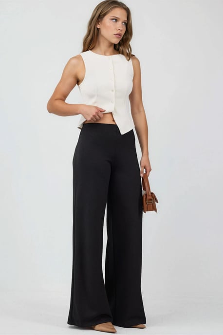 Hoge Taille Wijde Pantalon - Image 4