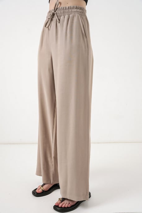 Hoge Taille Wijde Pantalon met Zak - Image 4