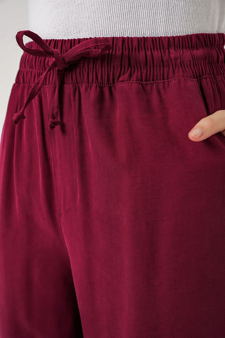 Hoge Taille Wijde Pijpen Broek met Zak - Image 5
