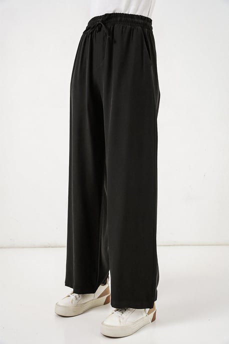 Hoge Taille Wijde Pantalon met Zak - Image 4