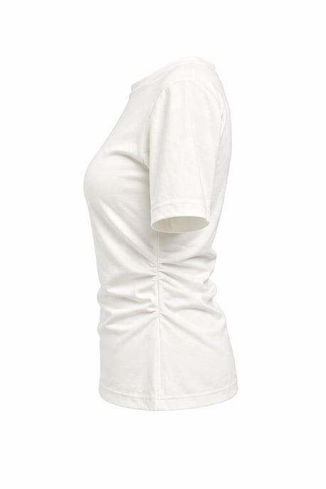 Basis Crew Neck Split T-shirt - Image 2