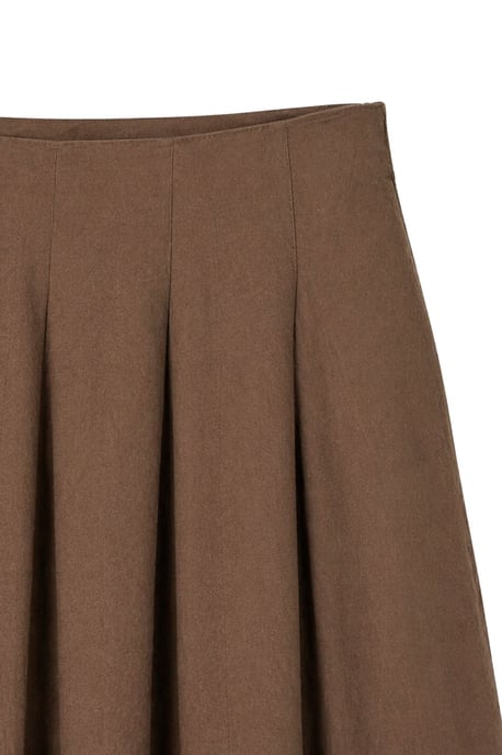 Hoge Taille A-Lijn Midi Rok - Image 2