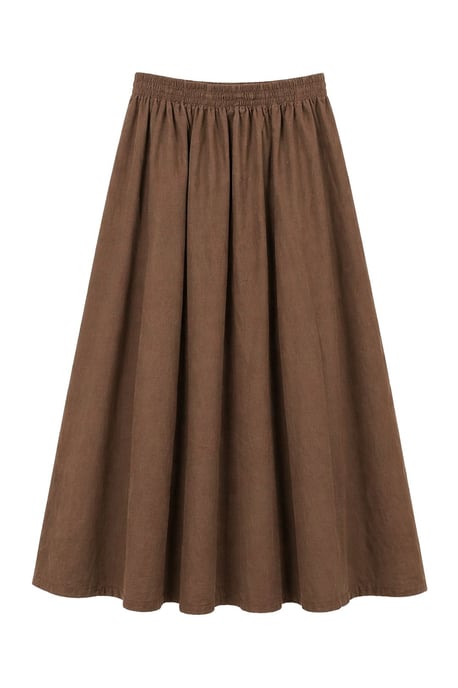 Hoge Taille A-Lijn Midi Rok - Image 3