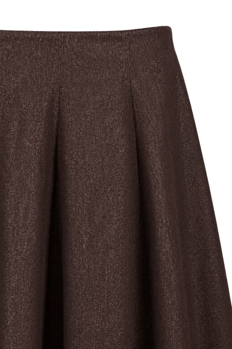 Hoge Taille A-Lijn Midi Denim Rok - Image 2