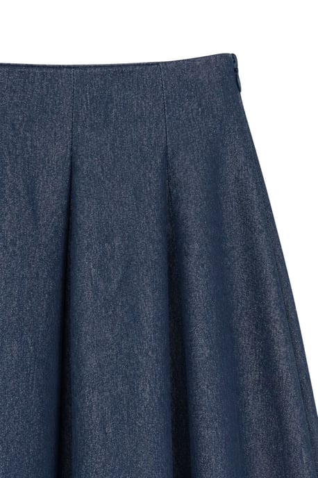 Hoge Taille A-Lijn Midi Jeansrok - Image 2