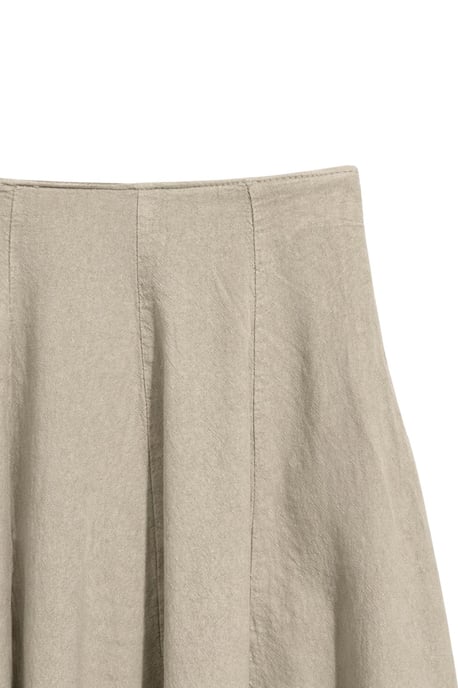 Hoge Taille A-Lijn Midi Rok - Image 2