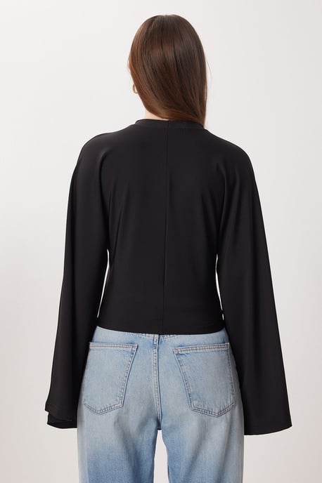 Ronde Hals Lange Mouwen Blouse - Image 4