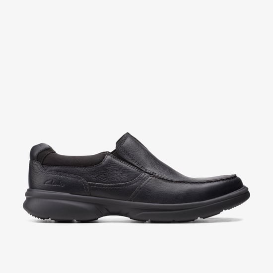 Bradley Vrije Zwarte Tumbled Leren Schoenen - Image 1