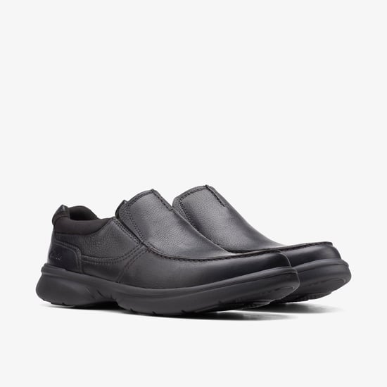 Bradley Vrije Zwarte Tumbled Leren Schoenen - Image 4