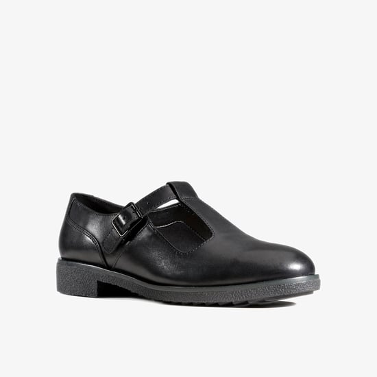 Griffin Stad Zwarte Leren Schoenen - Image 3