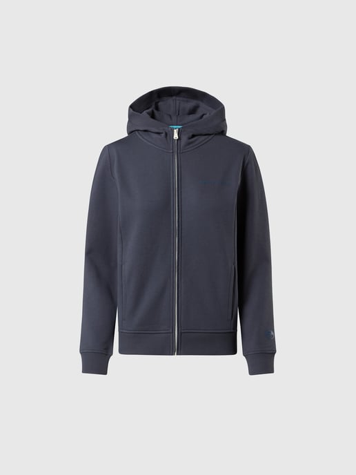 North Sails Hoodie met rits Met ton-sur-ton logo - Image 3